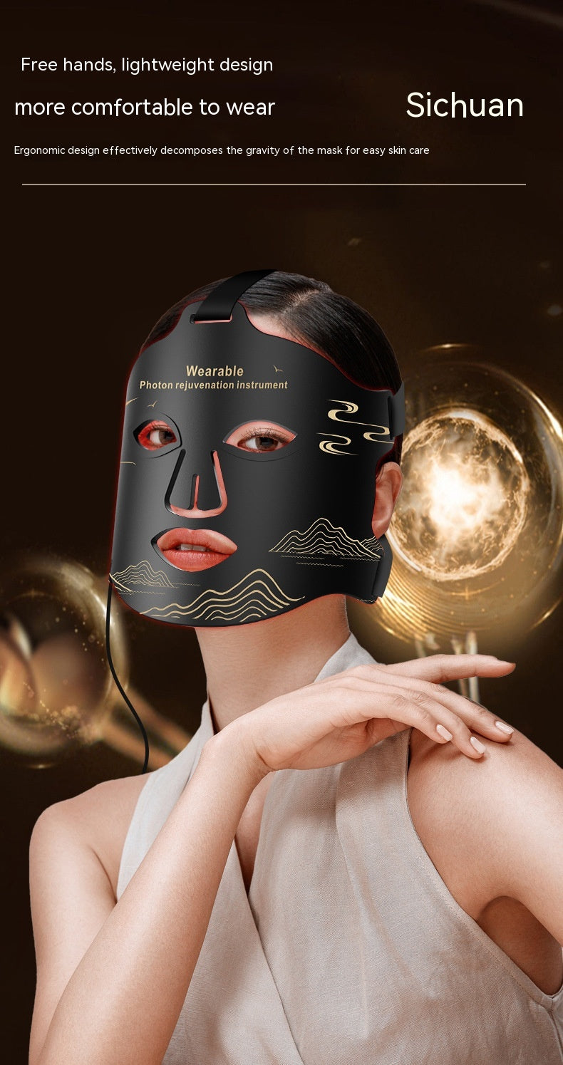 seo Infrared LED Face Mask Skin Rejuvenation Tool