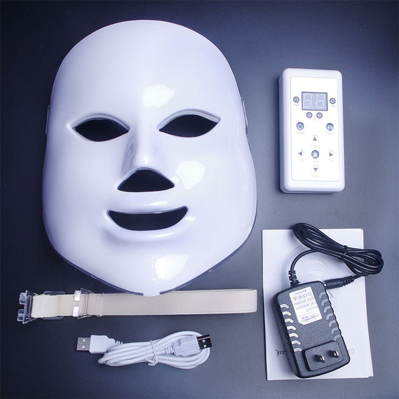 seo Cross-Border LED Photon Face Mask 7 Color Beauty Tool