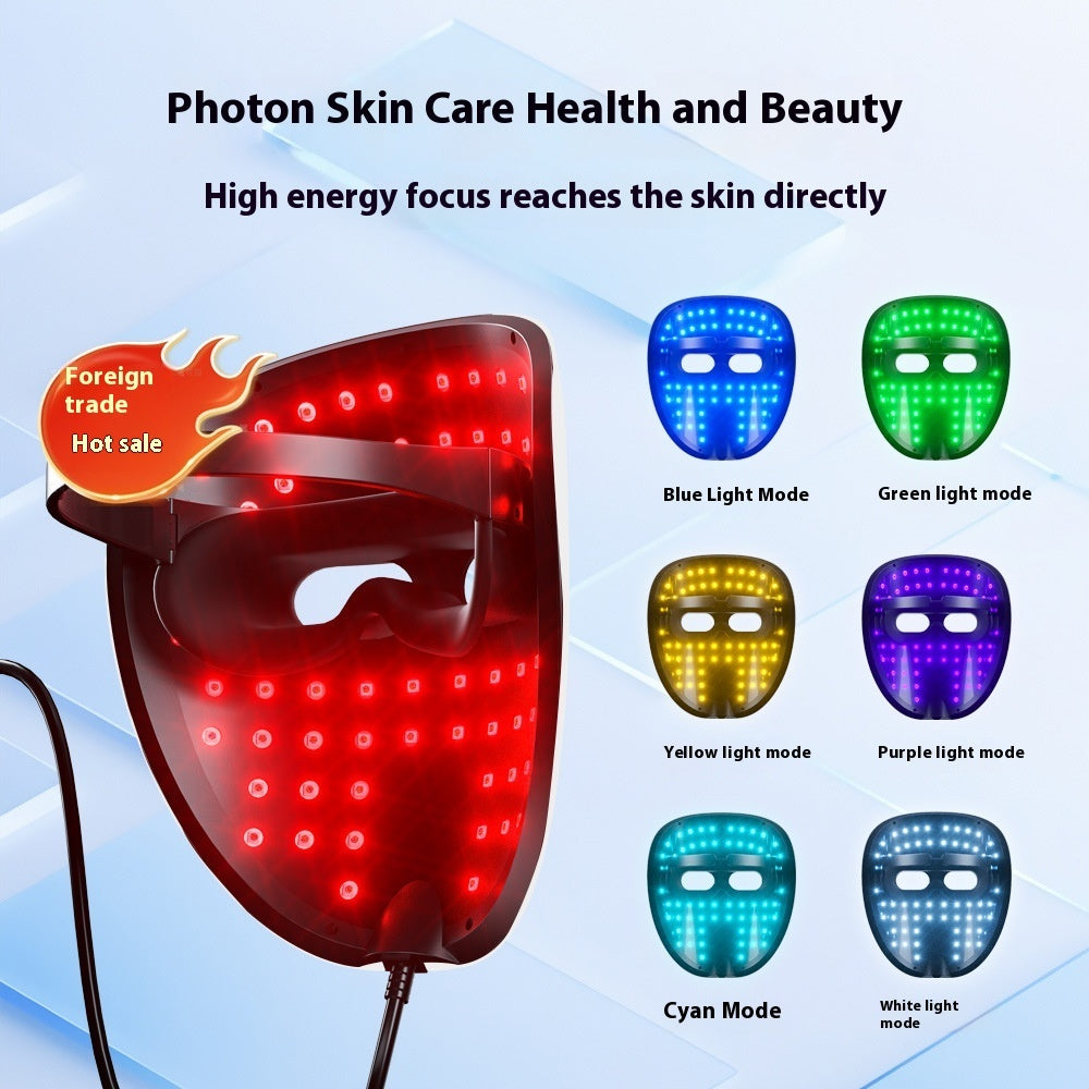seo Rechargeable Mask Face LED Color Light Domestic Beauty Apparatus